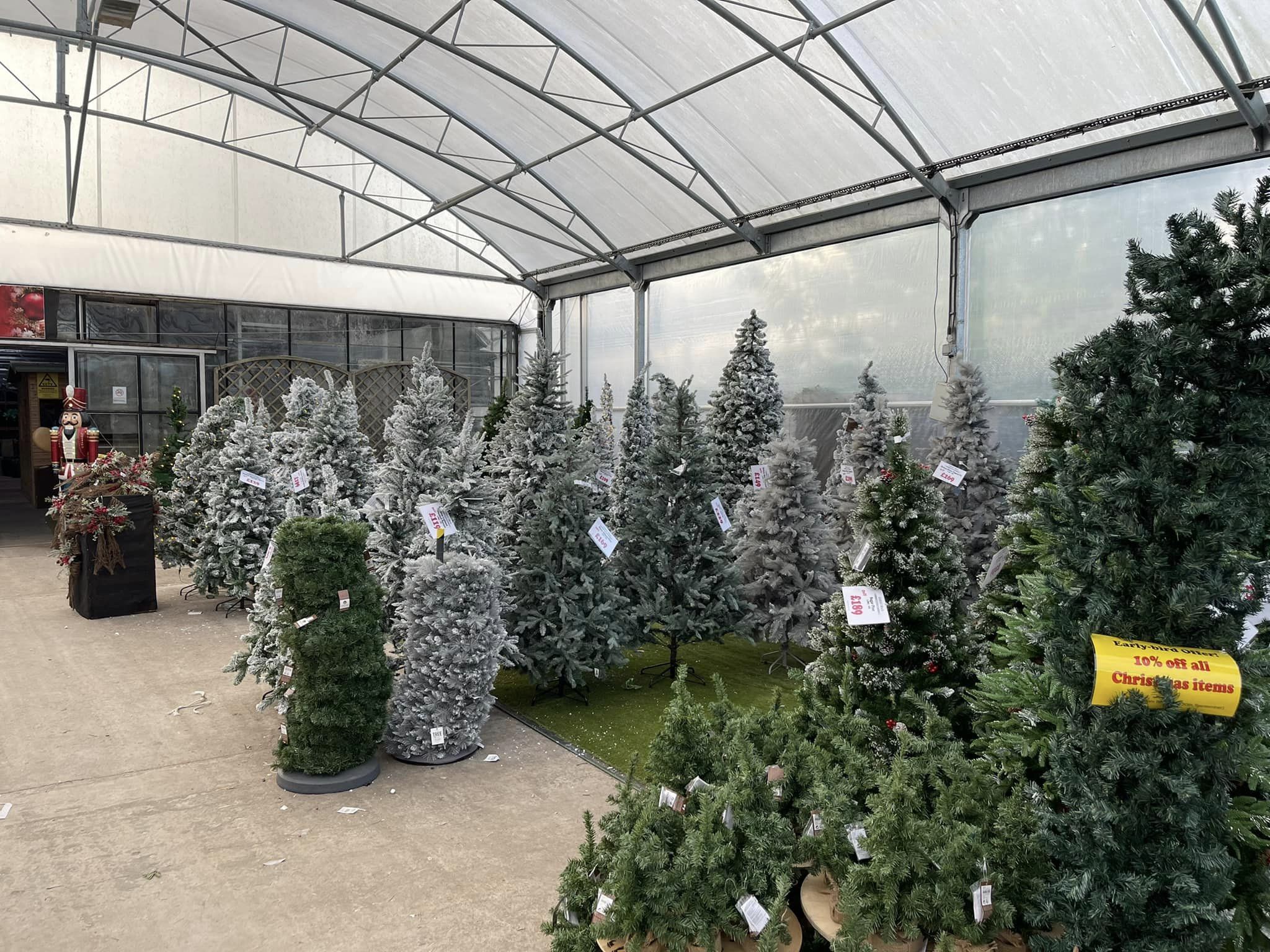 Artificial Christmas Trees for Sale Leicester Sapcote Garden Centre