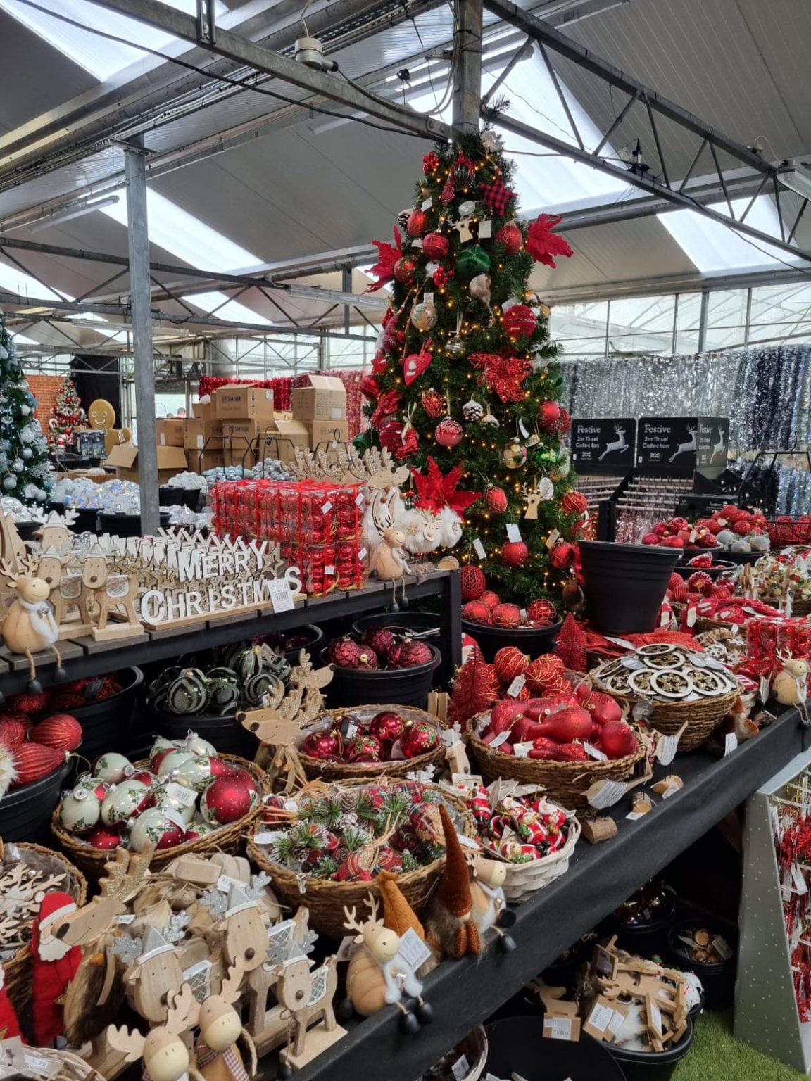 Christmas Decorations Leicester 2023 Sapcote Garden Centre