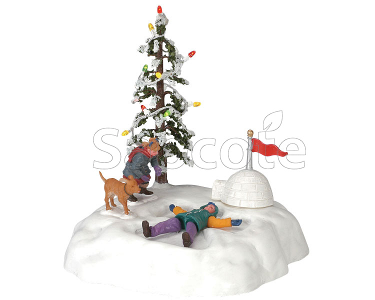 Lemax Angel’s Wings – Animated Snow Angel Lighted Table Accent