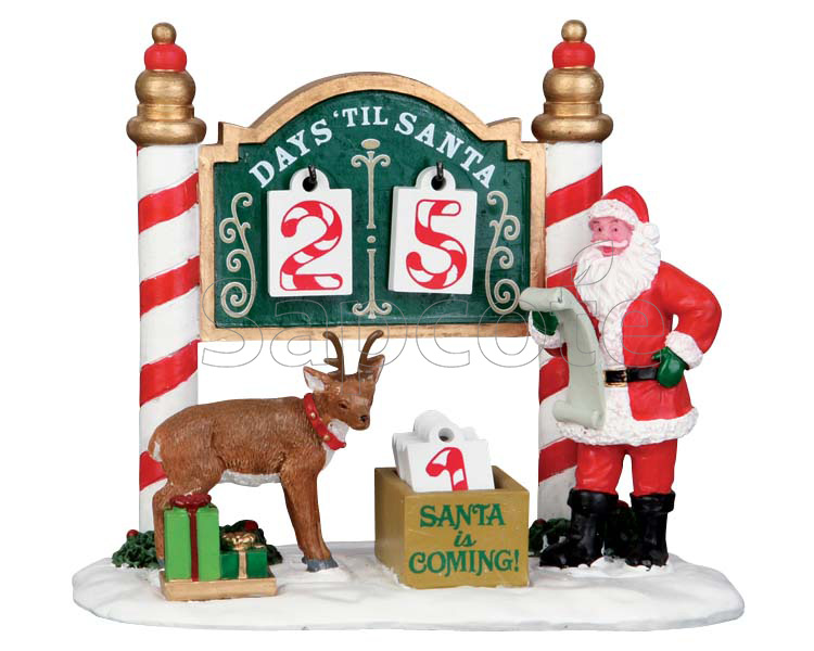 Lemax Christmas Countdown – Festive Day Counter Village Accessory