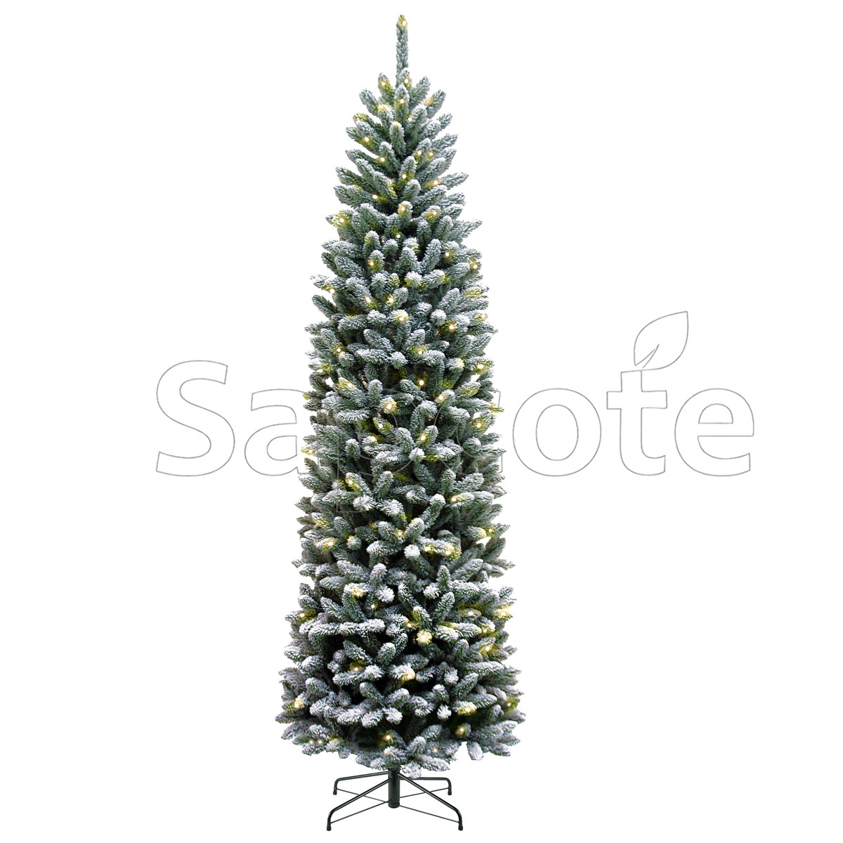 Artificial Tree Pre-Lit Snowy Kingswood 2m – 350 LED Snowy Tree