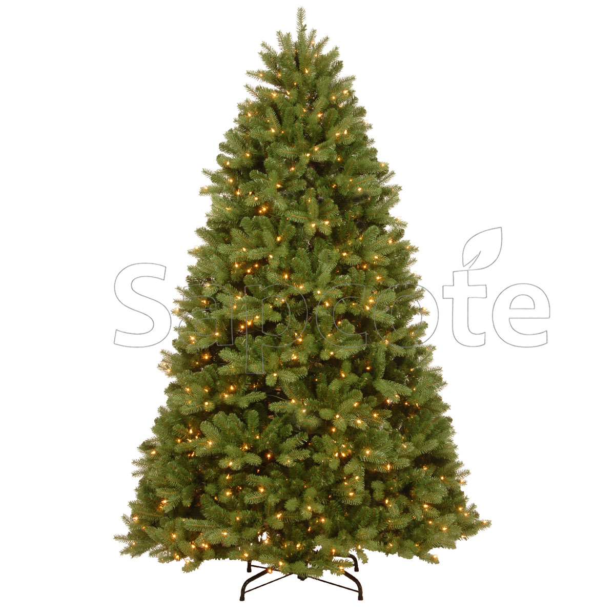 Artificial Tree Pre-Lit Newbury Spruce 2.28m – 750 LED Lighted Tree