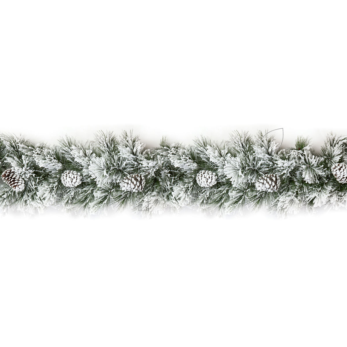 Garland 1.8m Lumi – Frosted White Decorative Garland