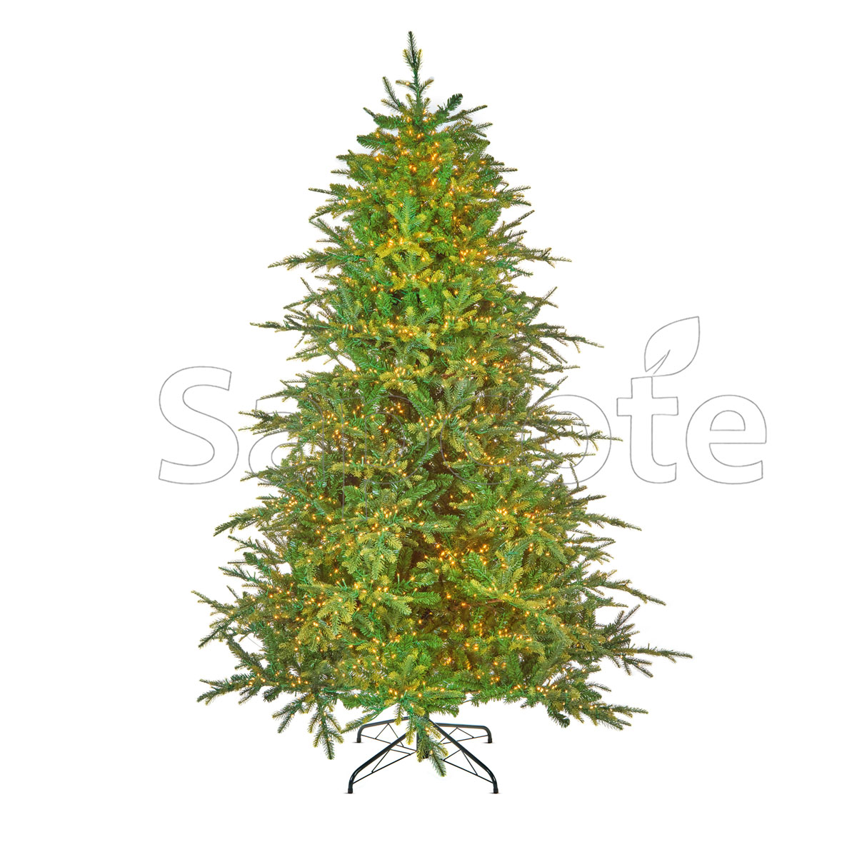 Artificial Tree Pre-Lit Starry Spruce 2.1m – 3950 LED Light Show Tree