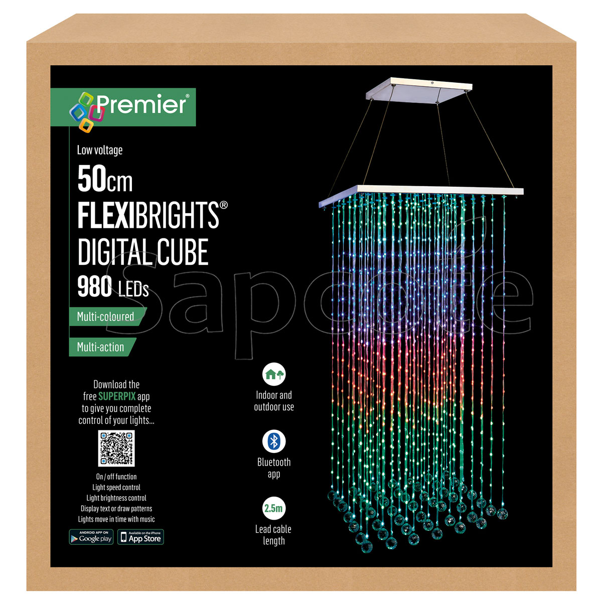 Premier FlexiBright Cube 50cm - 960 LED