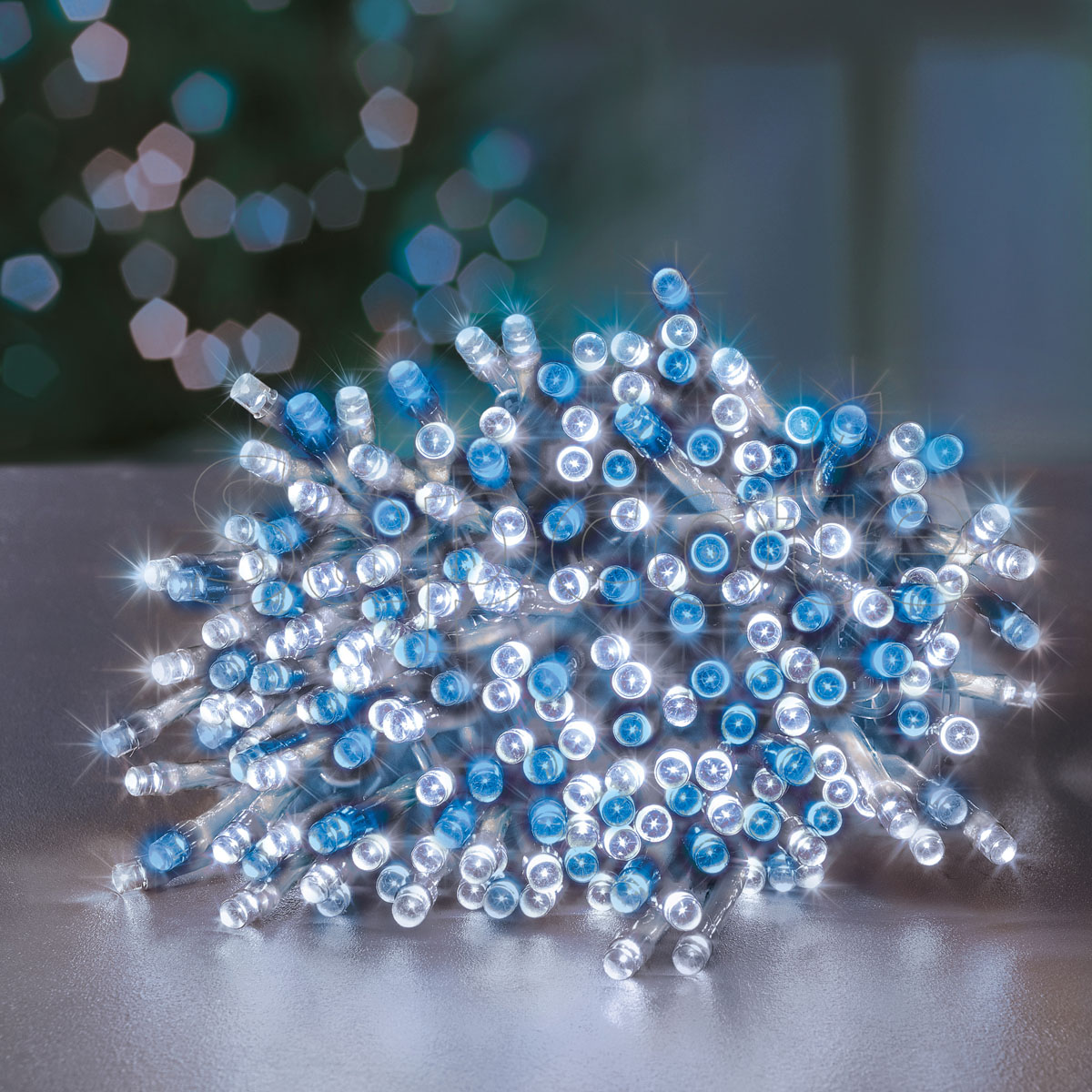Premier 200 LED SupaBrights - Blue & White (16.0 m)