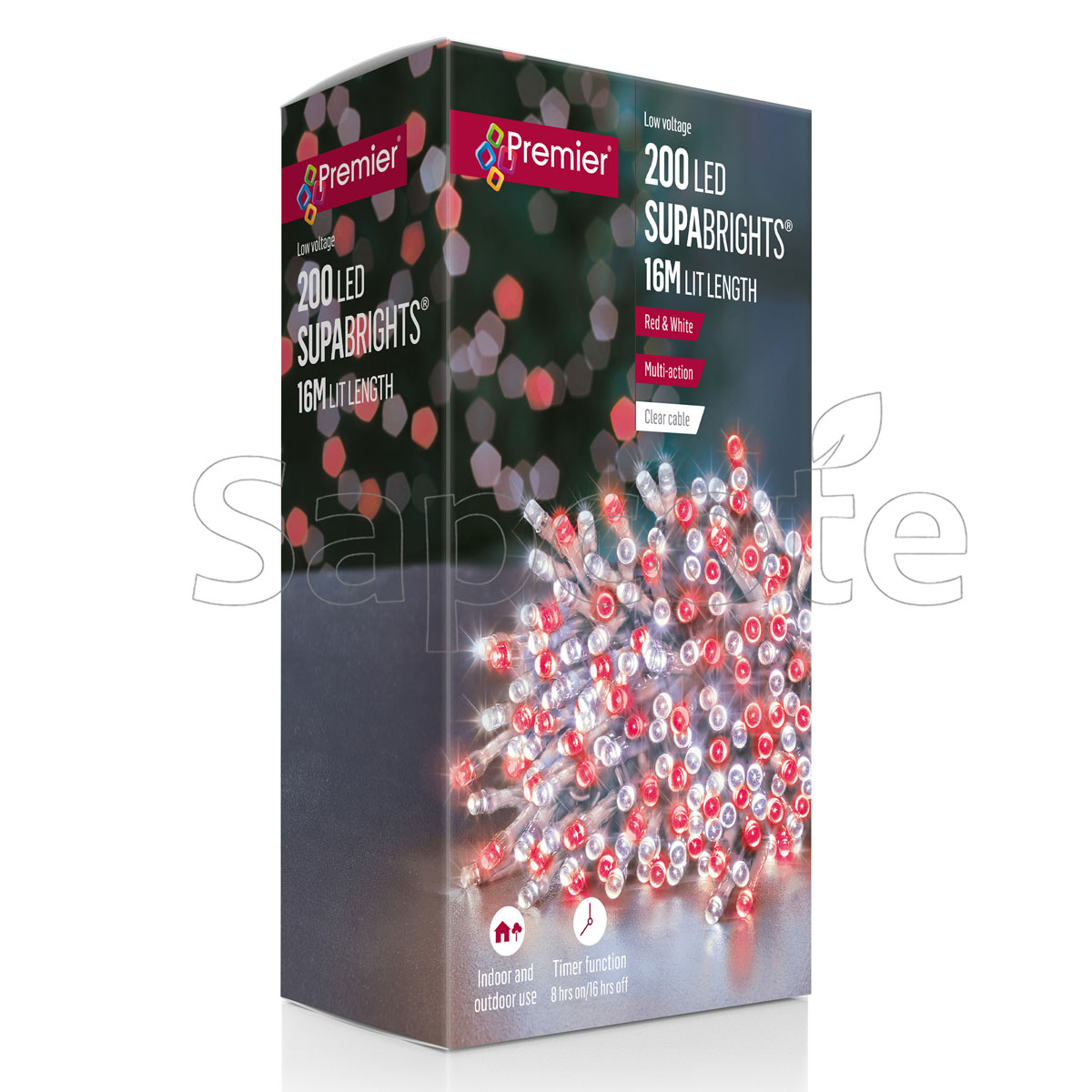 Premier 200 LED SupaBrights – White (16.0 m)
