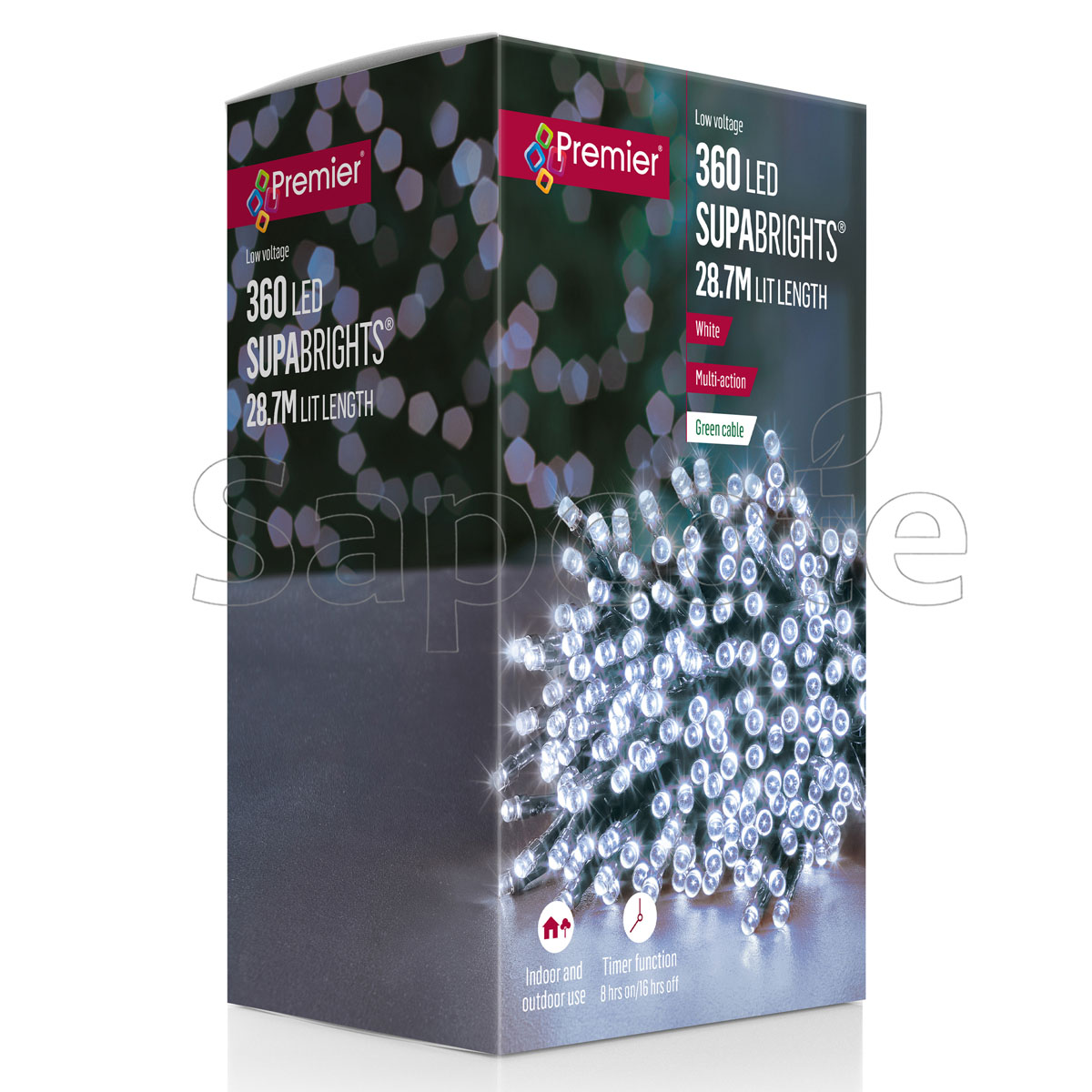 Premier 360 LED SupaBrights – White (28.7 m)
