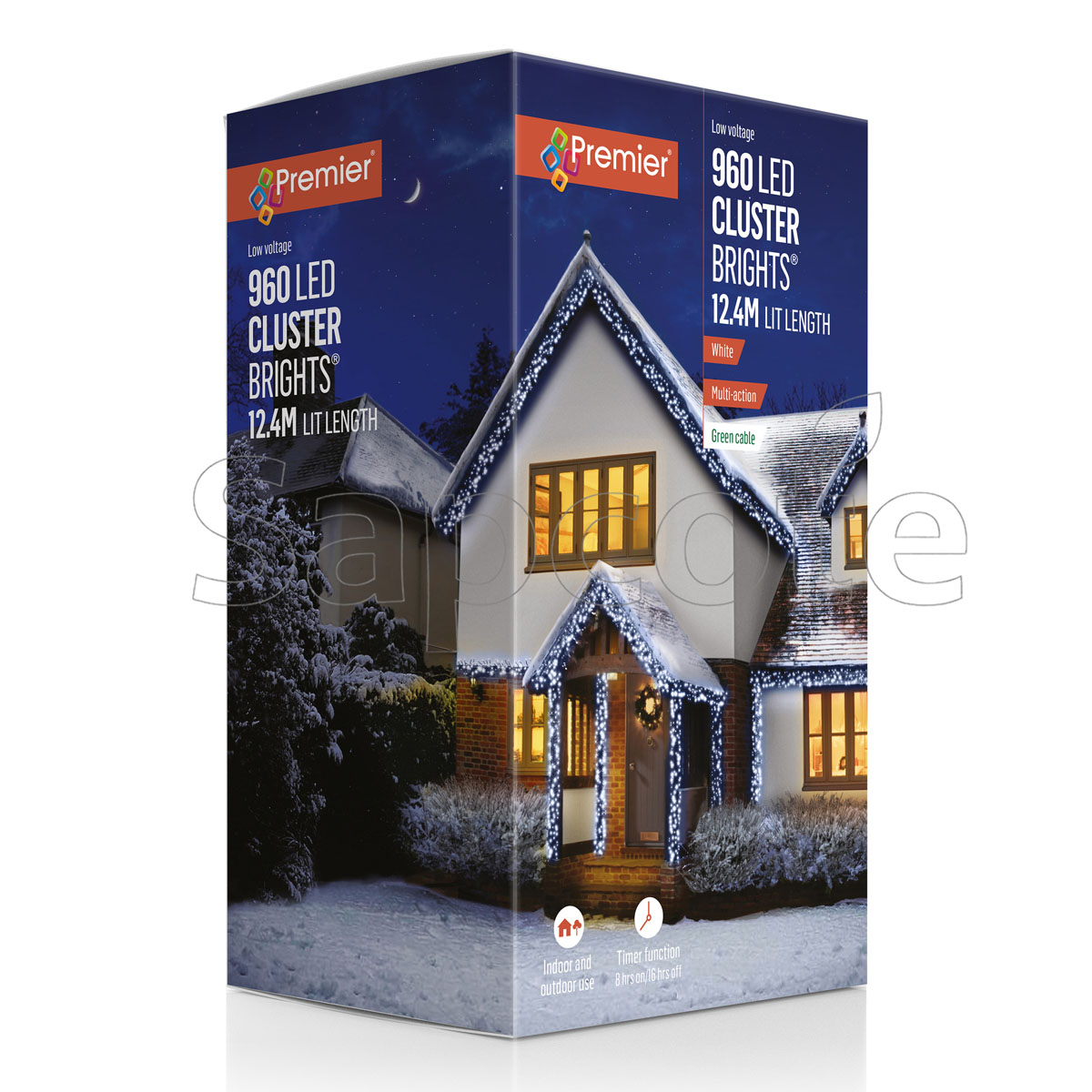 Premier 960 LED ClusterBrights – White (12.4 m)