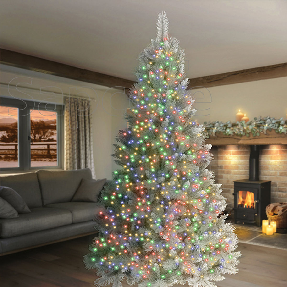 Premier 750 LED TreeBrights - Multi-Colour (18.8 m)