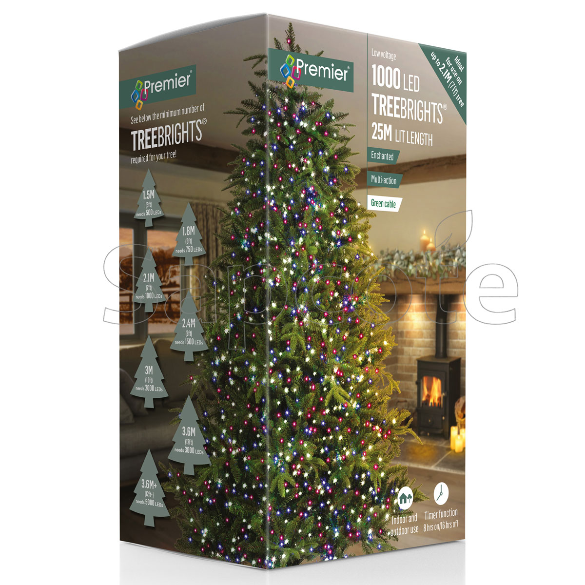 Premier 1000 LED TreeBrights – Enchanted (25.0 m)