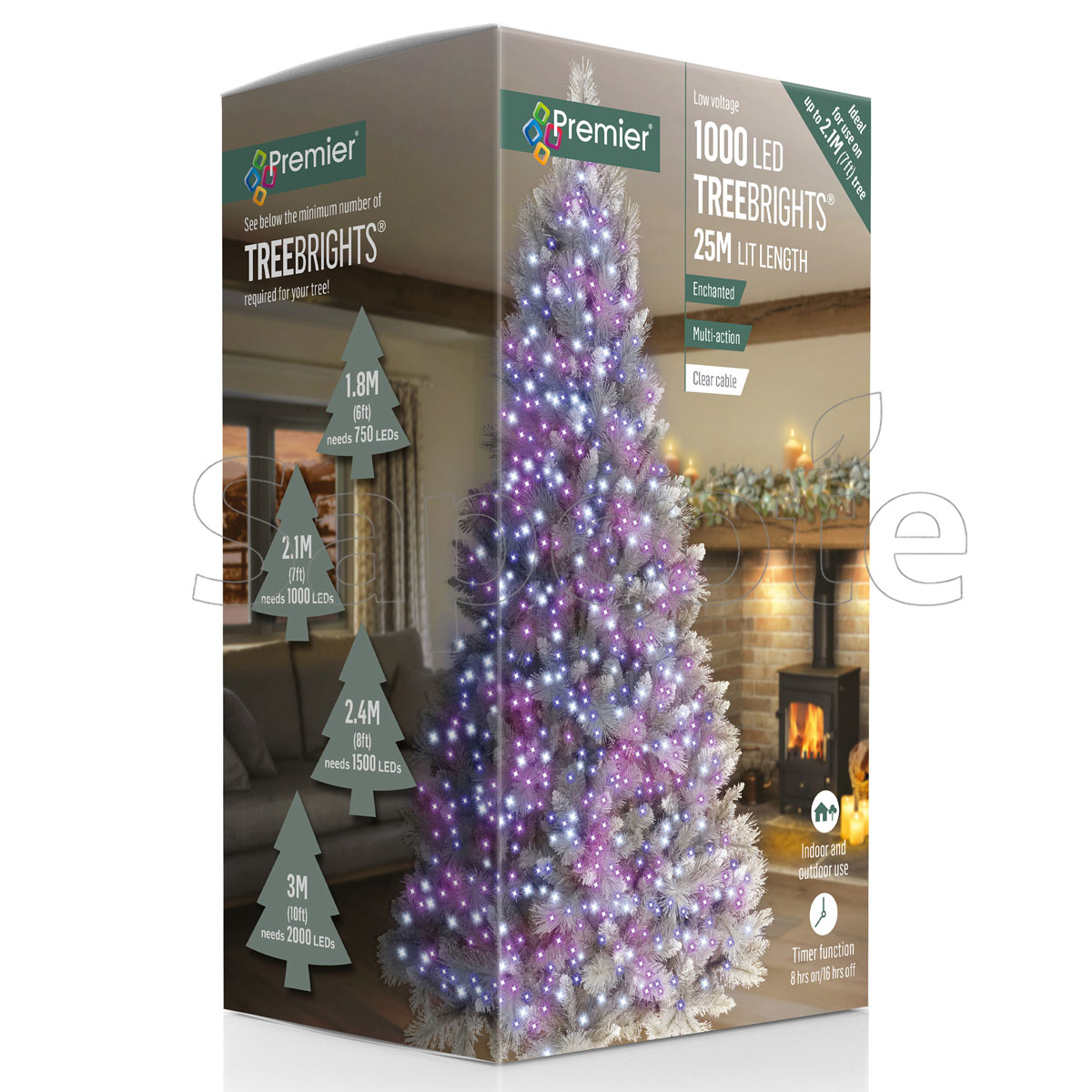 Premier 1000 LED TreeBrights – Enchanted (25.0 m)