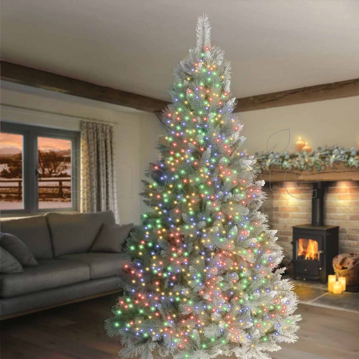 Premier 1000 LED TreeBrights - Multi-Colour (25.0 m)