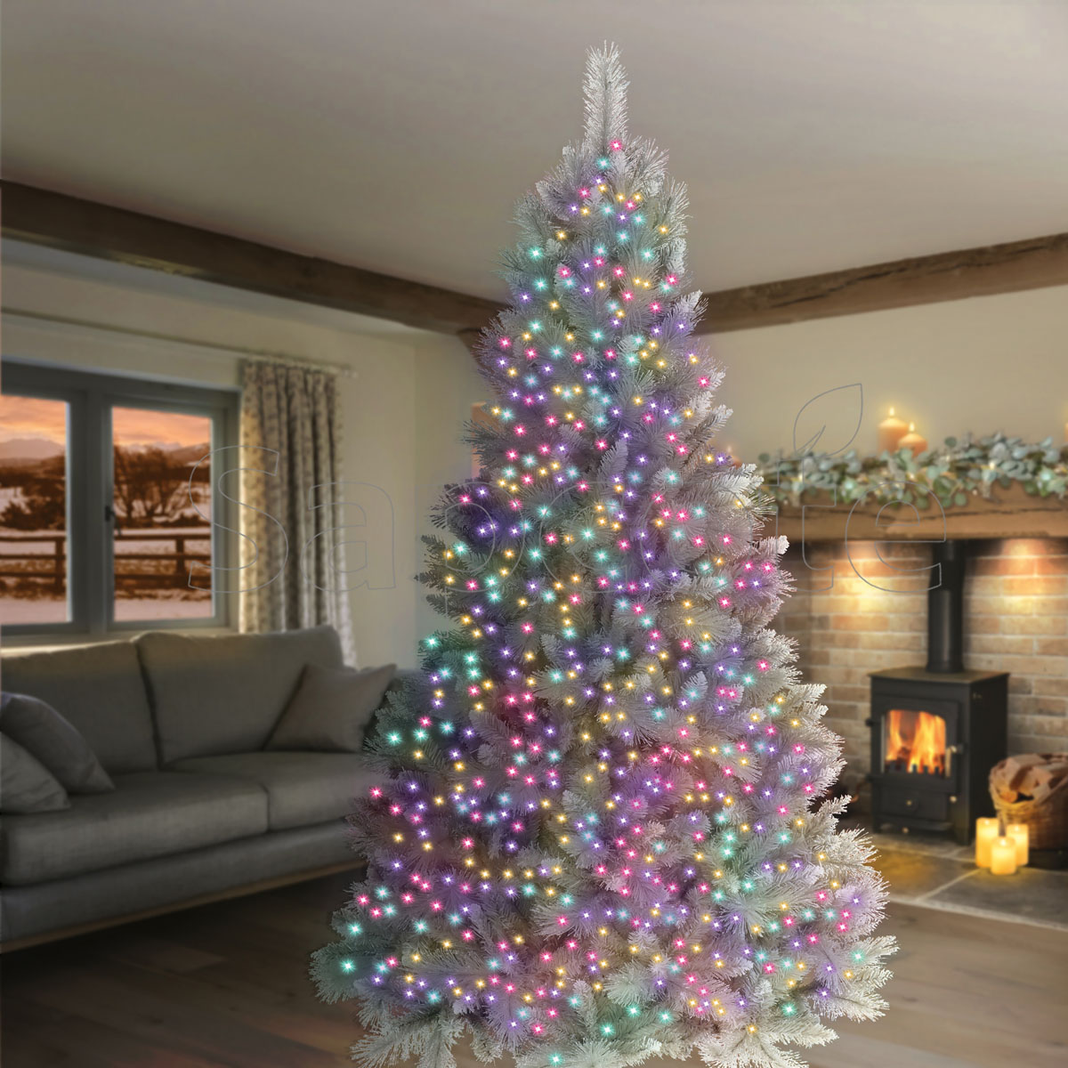 Premier 1000 LED TreeBrights - Rainbow (25.0 m)