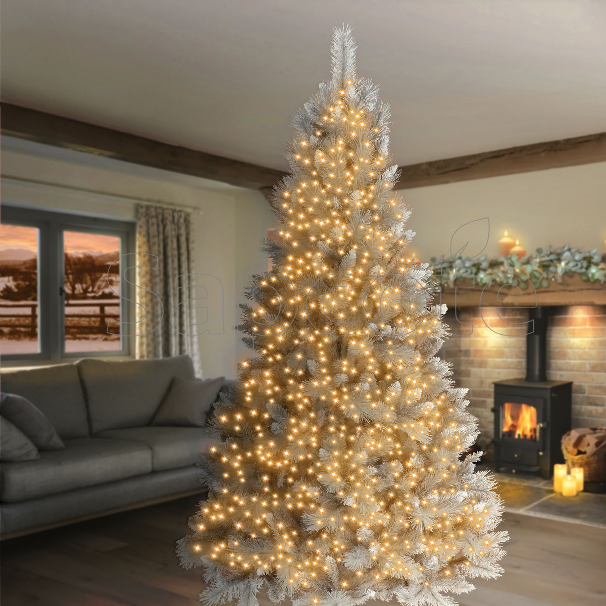 Premier 1000 LED TreeBrights - Vintage Gold (25.0 m)