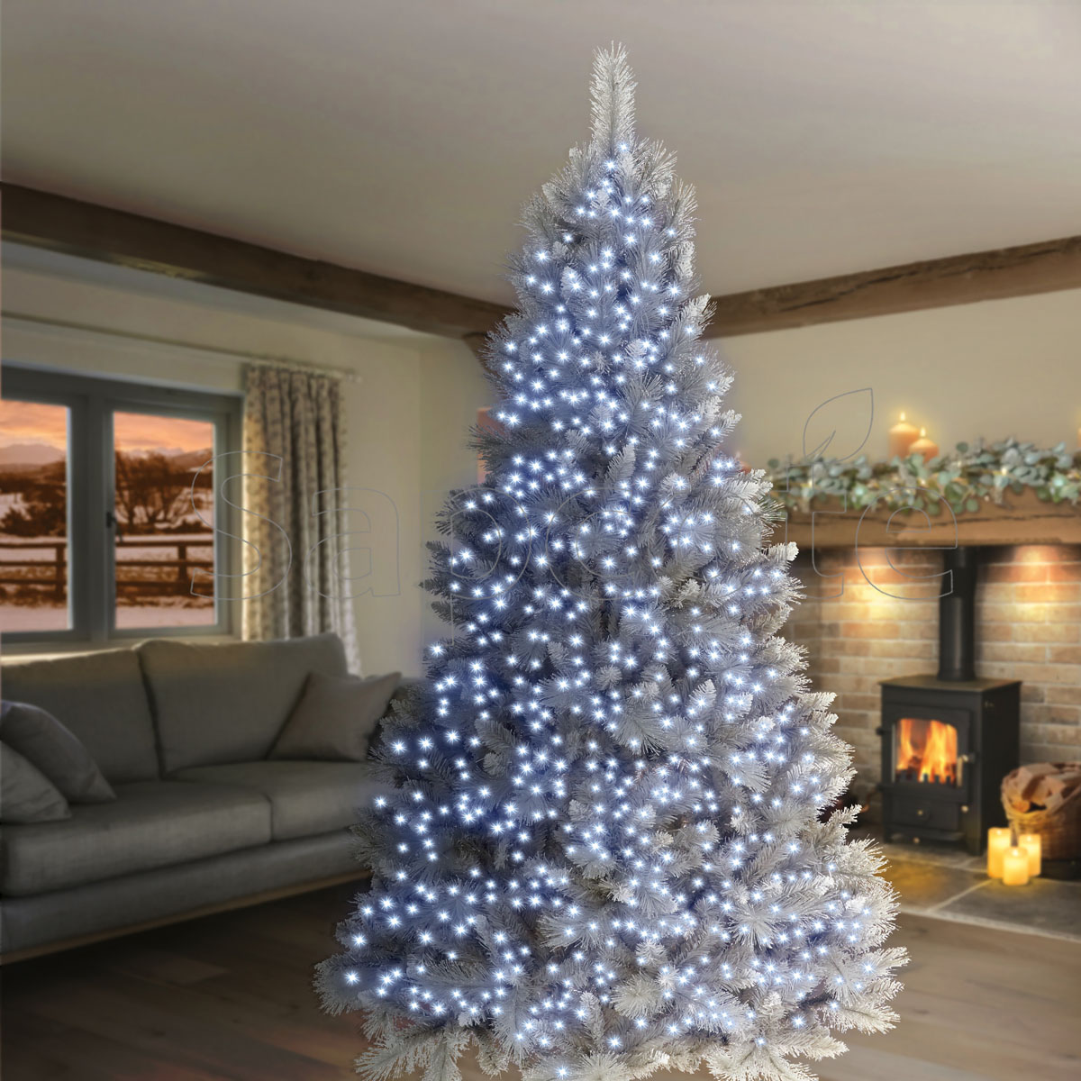 Premier 1000 LED TreeBrights - White (25.0 m)