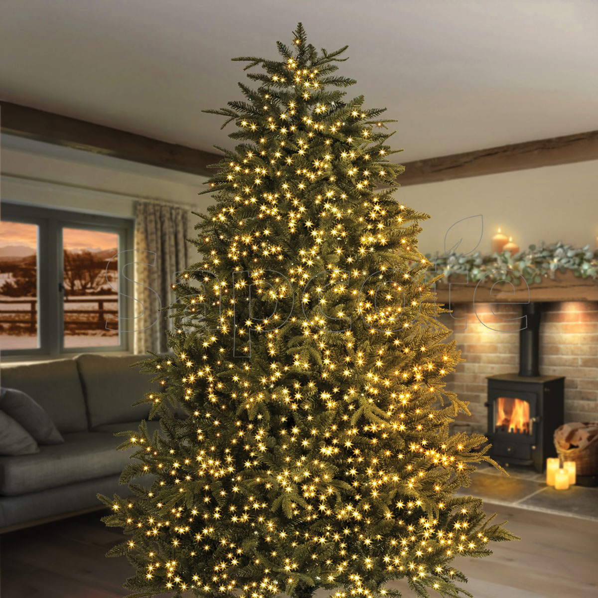 Premier 1000 LED TreeBrights - Warm White (25.0 m)