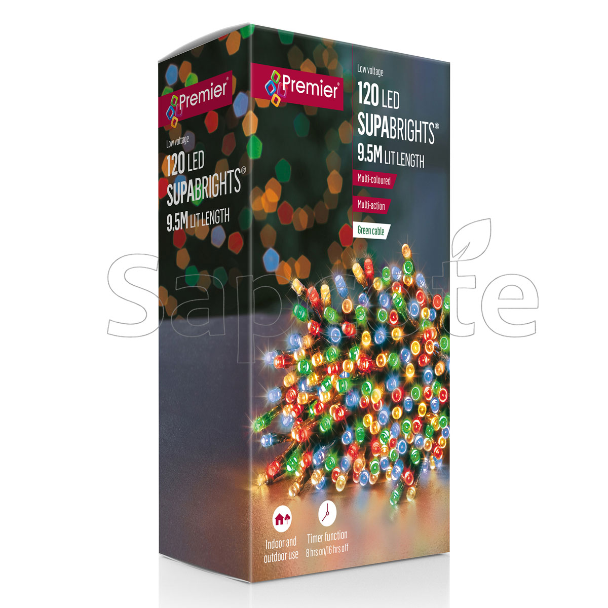 Premier 120 LED SupaBrights – Multi-Colour (9.5 m)