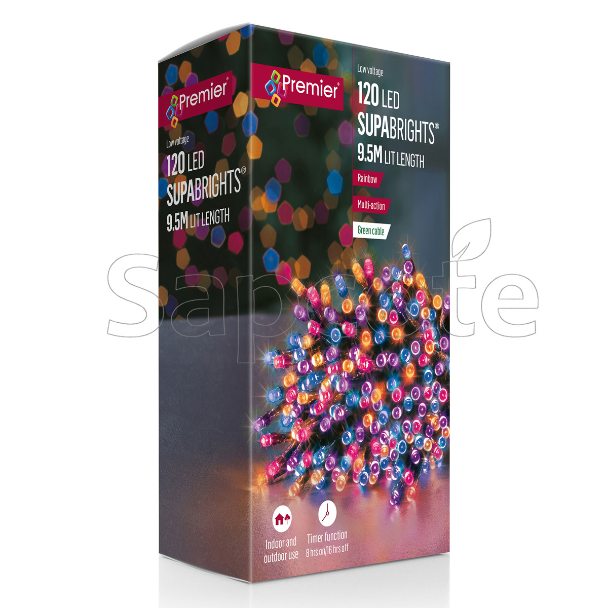 Premier 120 LED SupaBrights – Rainbow (9.5 m)