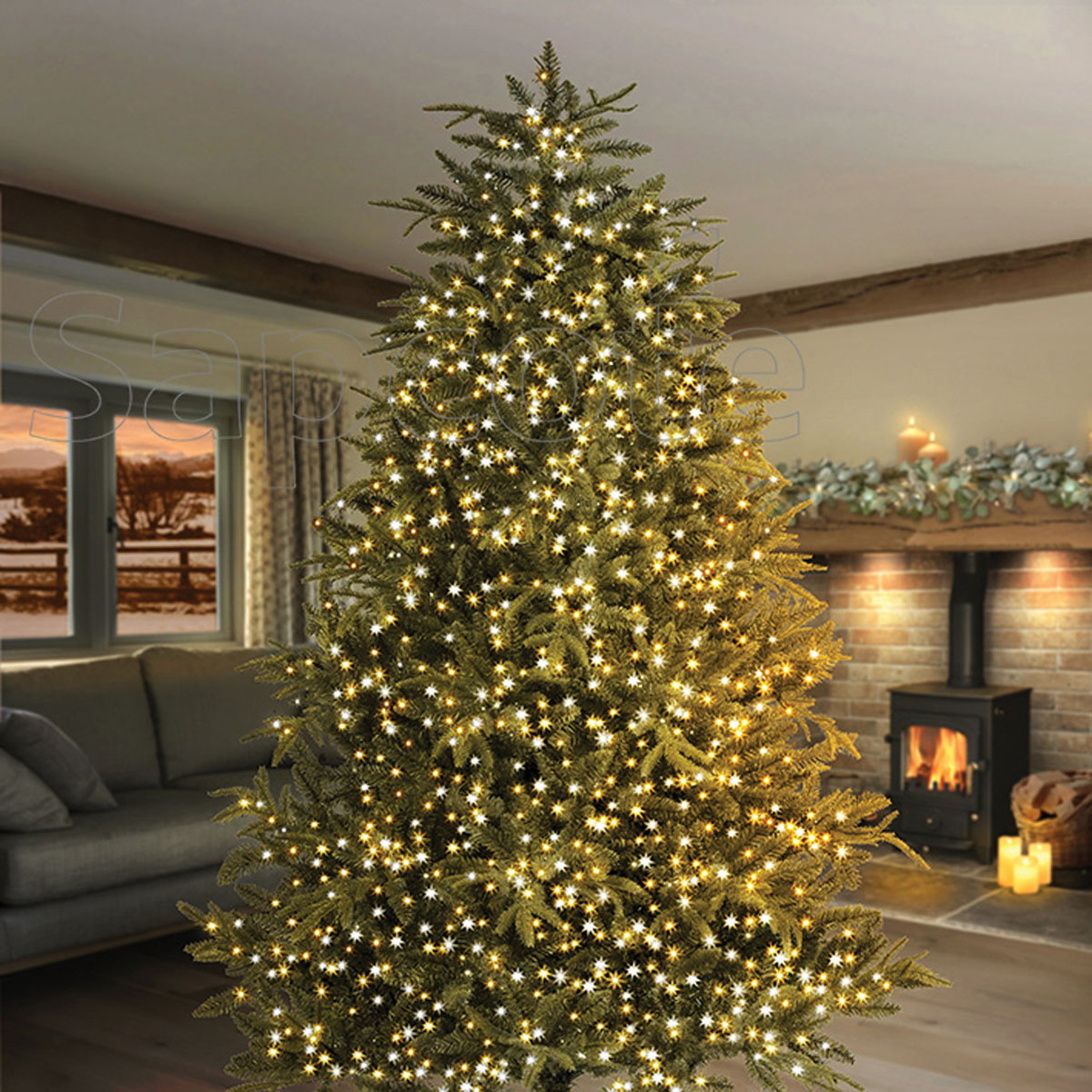 Premier 500 LED TreeBrights - White & Warm White (12.5 m)