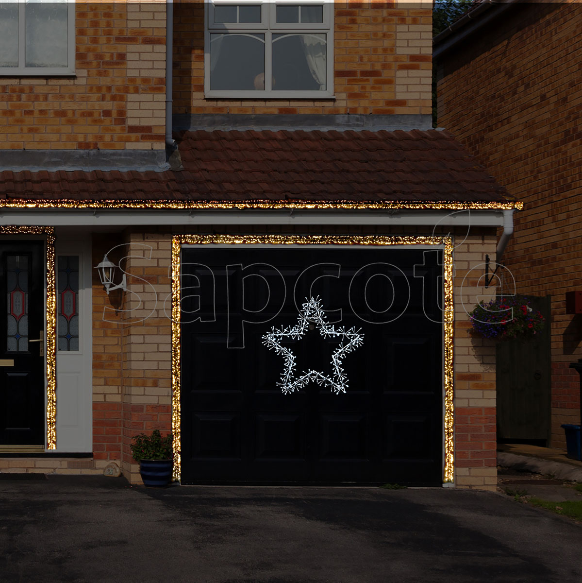 Premier 320 LED ClusterBrights - Silver (90cm)