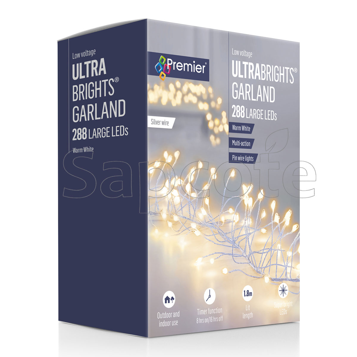 Premier 288 LED Ultrabrights – Warm White (1.8 m)