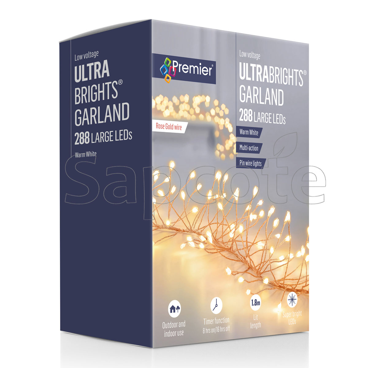 Premier 288 LED Ultrabrights – Warm White (1.8 m)