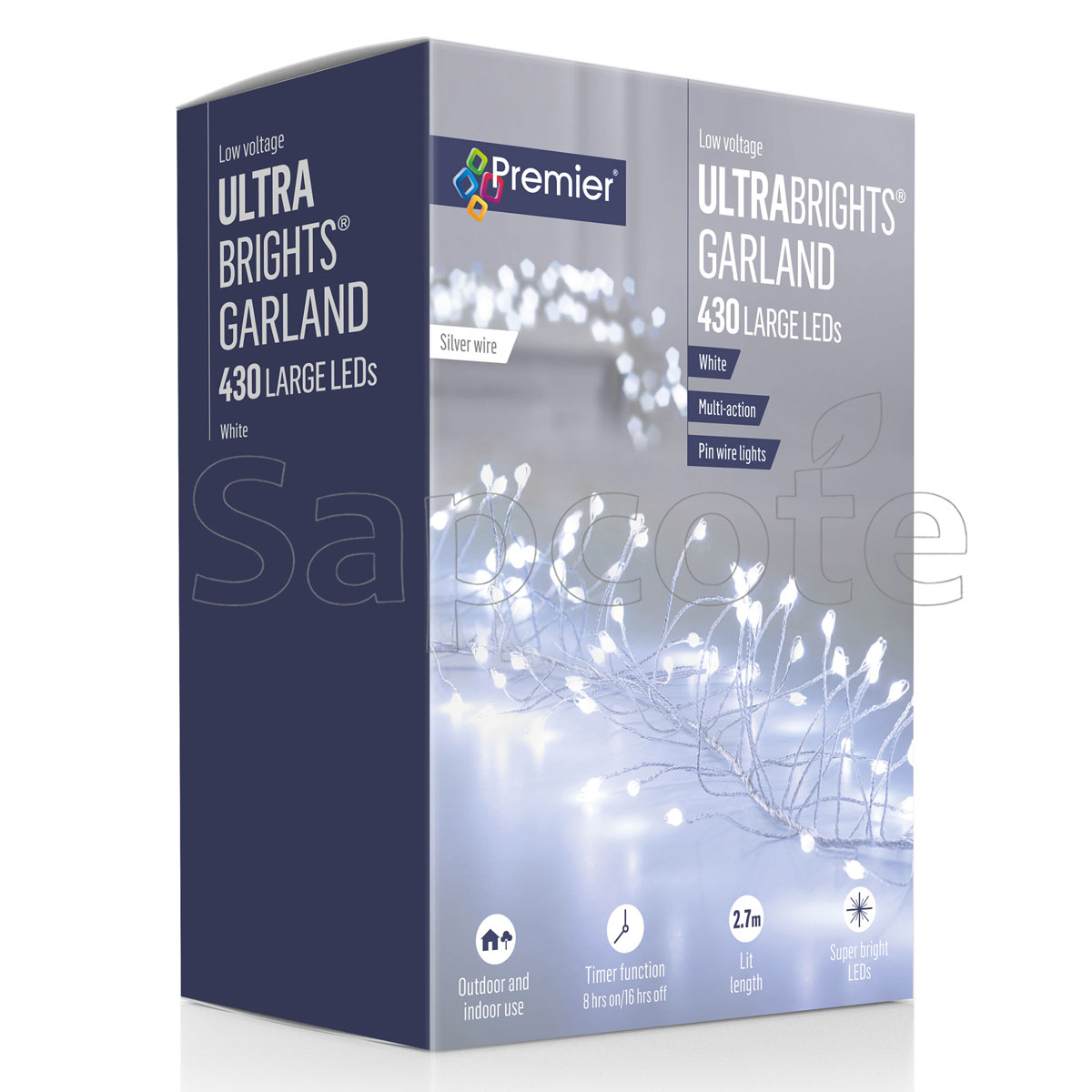 Premier 430 LED Ultrabrights – White (2.7 m)
