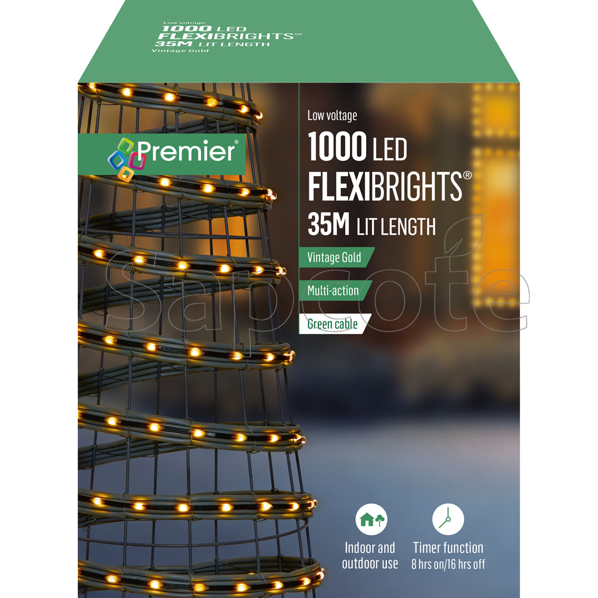Premier 1000 LED Flexibrights – Vintage Gold (35.0 m)