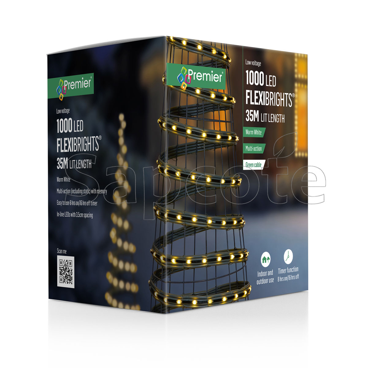 Premier 1000 LED Flexibrights – Warm White (35.0 m)