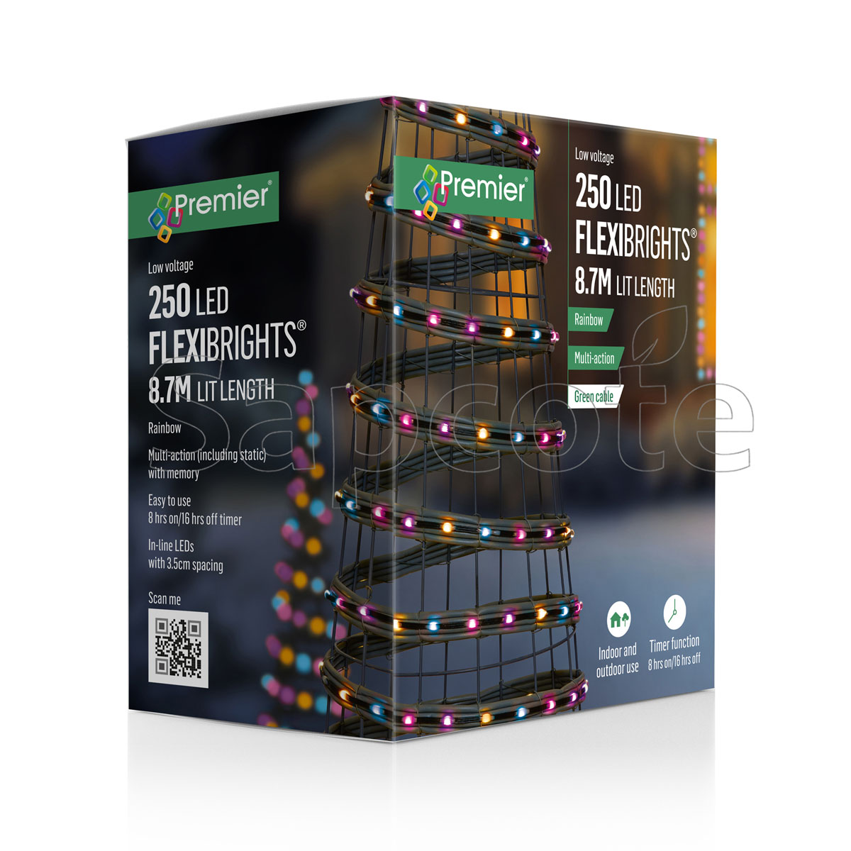Premier 250 LED Flexibrights – Rainbow (8.7 m)