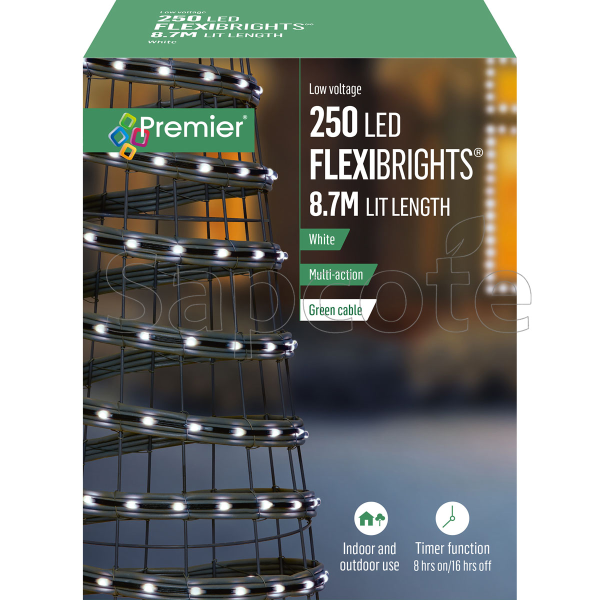 Premier 250 LED Flexibrights – White (8.7 m)