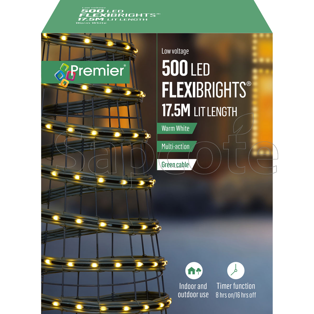 Premier 500 LED Flexibrights – Warm White (17.5 m)