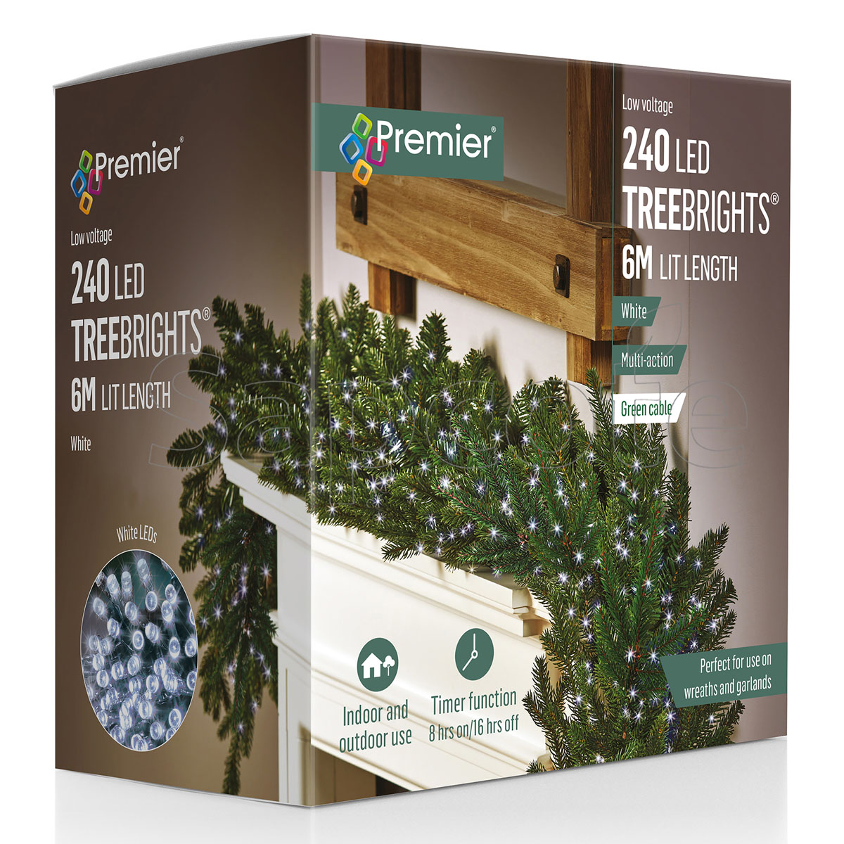Premier 240 LED TreeBrights – White (6.0 m)