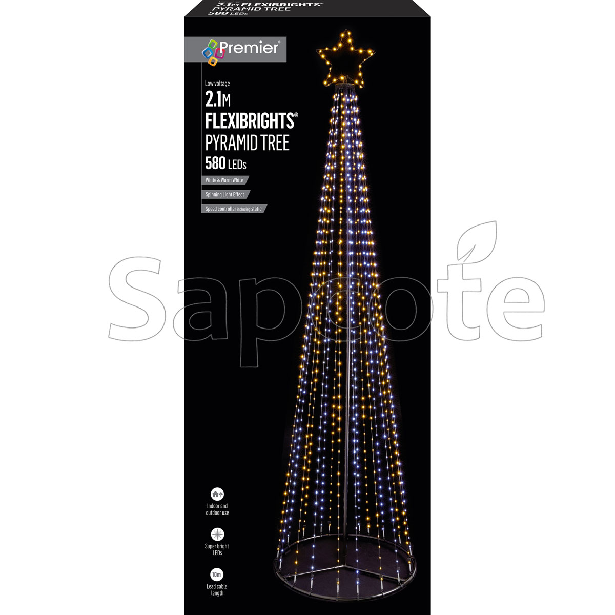 Premier 580 LED Flexibrights - W & Warm White (20.3 m)