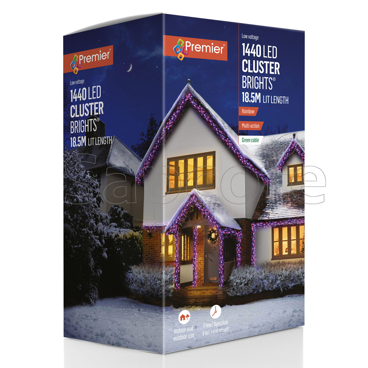 Premier 1440 LED ClusterBrights – Rainbow (18.2 m)