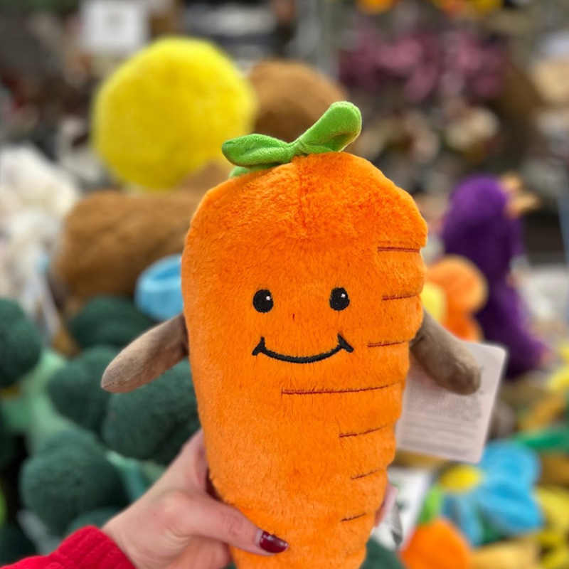 carrot plush soft toy