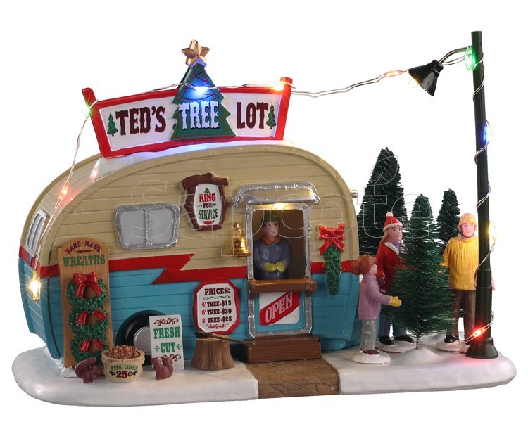 Lemax Ted’s Tree Lot – Vail Village Table Piece