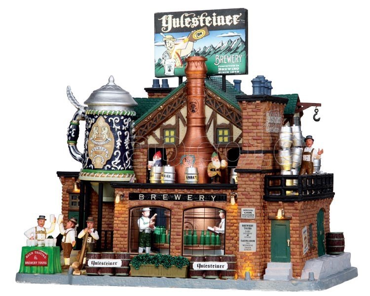 Lemax Yulesteiner Brewery – Caddington Lighted Building