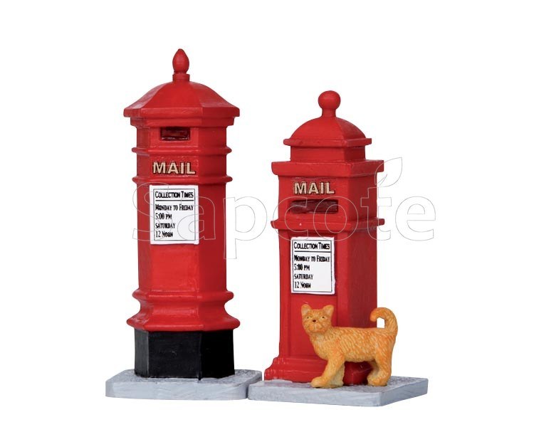 Lemax Victorian Mailboxes Set of 2 – Village Accessories