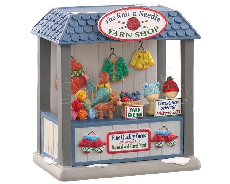 Lemax The Knit ‘N Needle Yarn Shop – Caddington Table Piece