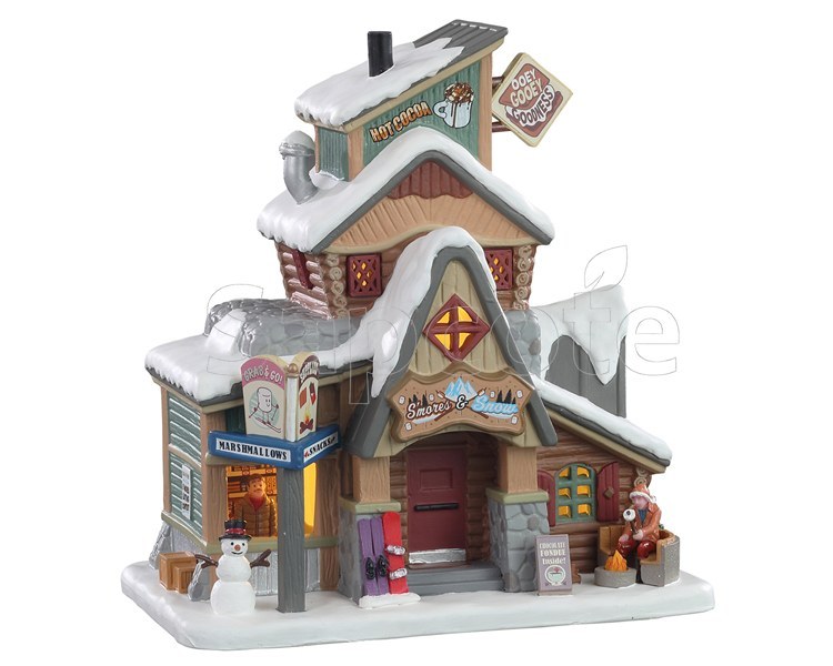Lemax S’mores & Snow – Vail Village Lighted Building