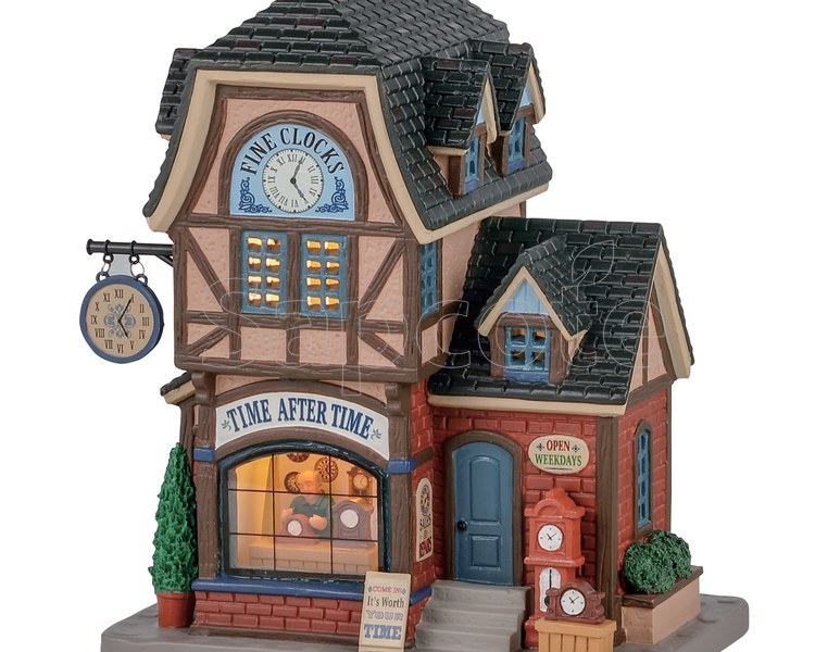 Lemax Time After Time – Lighted Building for Caddington Village