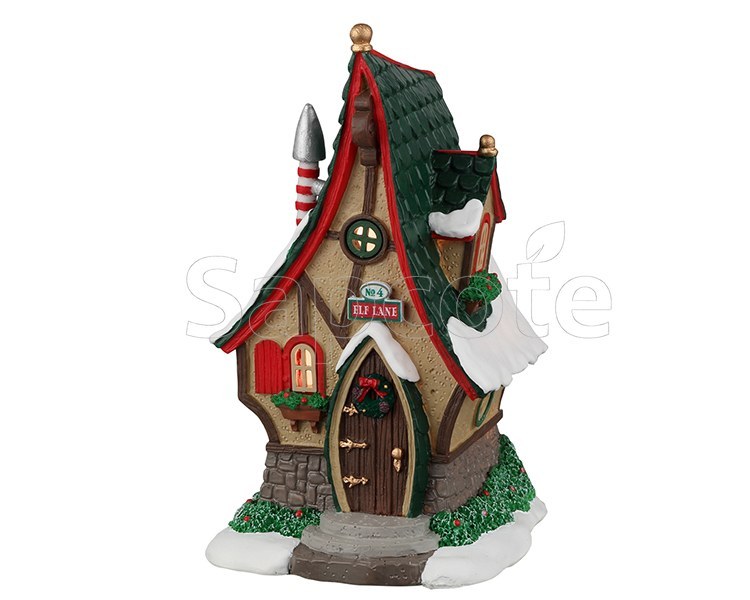 Lemax No.4 Elf Lane – Santa’s Wonderland Table Piece