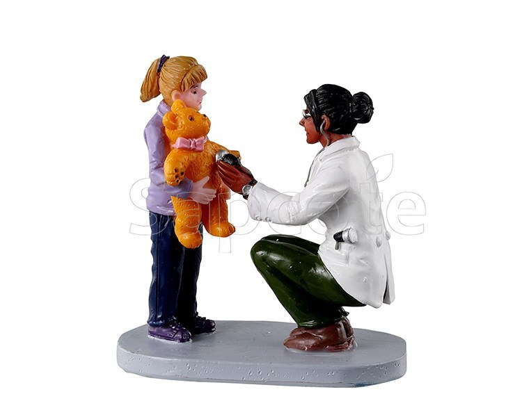Lemax Teddy Bear Checkup – Village Figurine