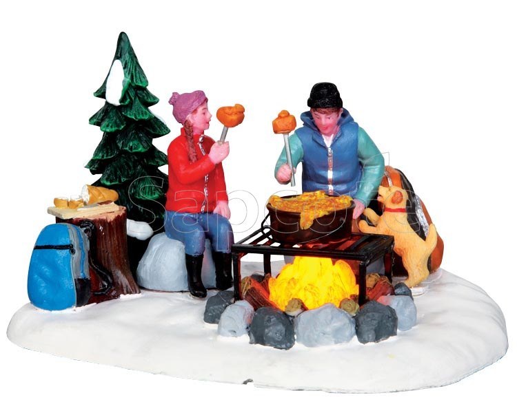 Lemax Campfire Fondue – Vail Village Table Piece