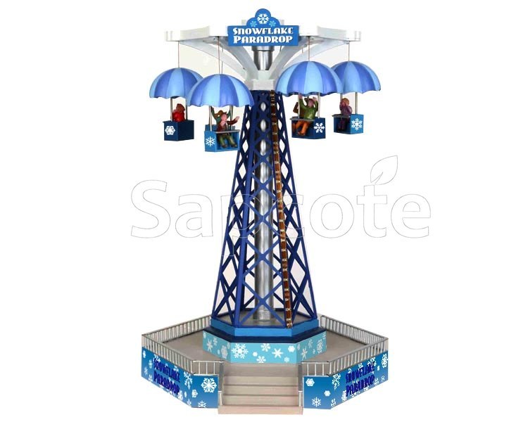 Lemax Snowflake Paradrop – Animated Sights & Sounds Ride
