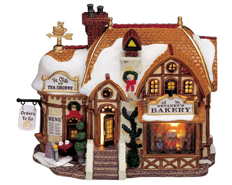 Lemax Devaney’s Bakery – Lighted Building for Caddington Village