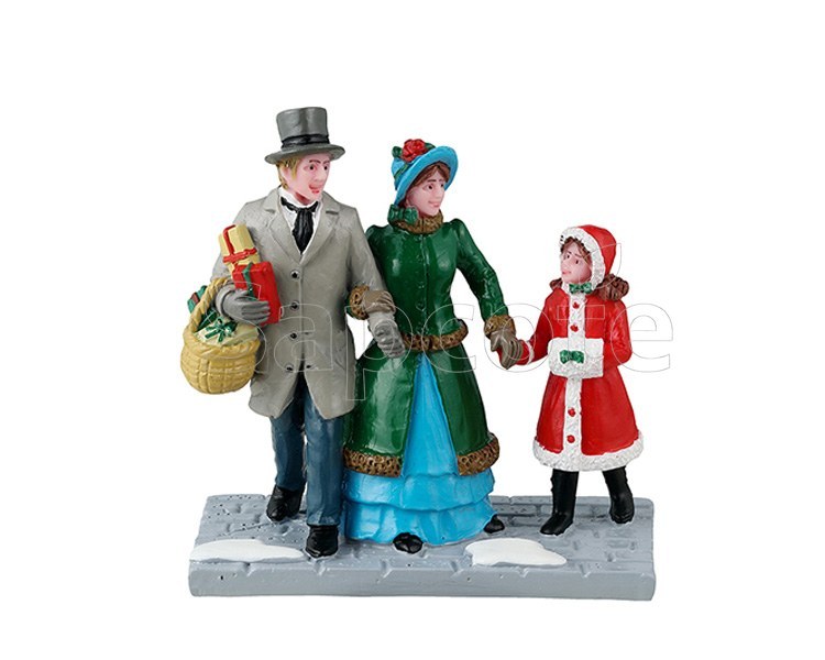 Lemax Christmas Eve Shopping – Caddington Figurine