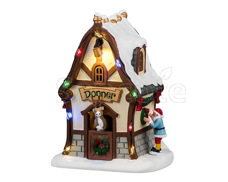 Lemax Donner’s Den – Santa’s Wonderland Table Accent